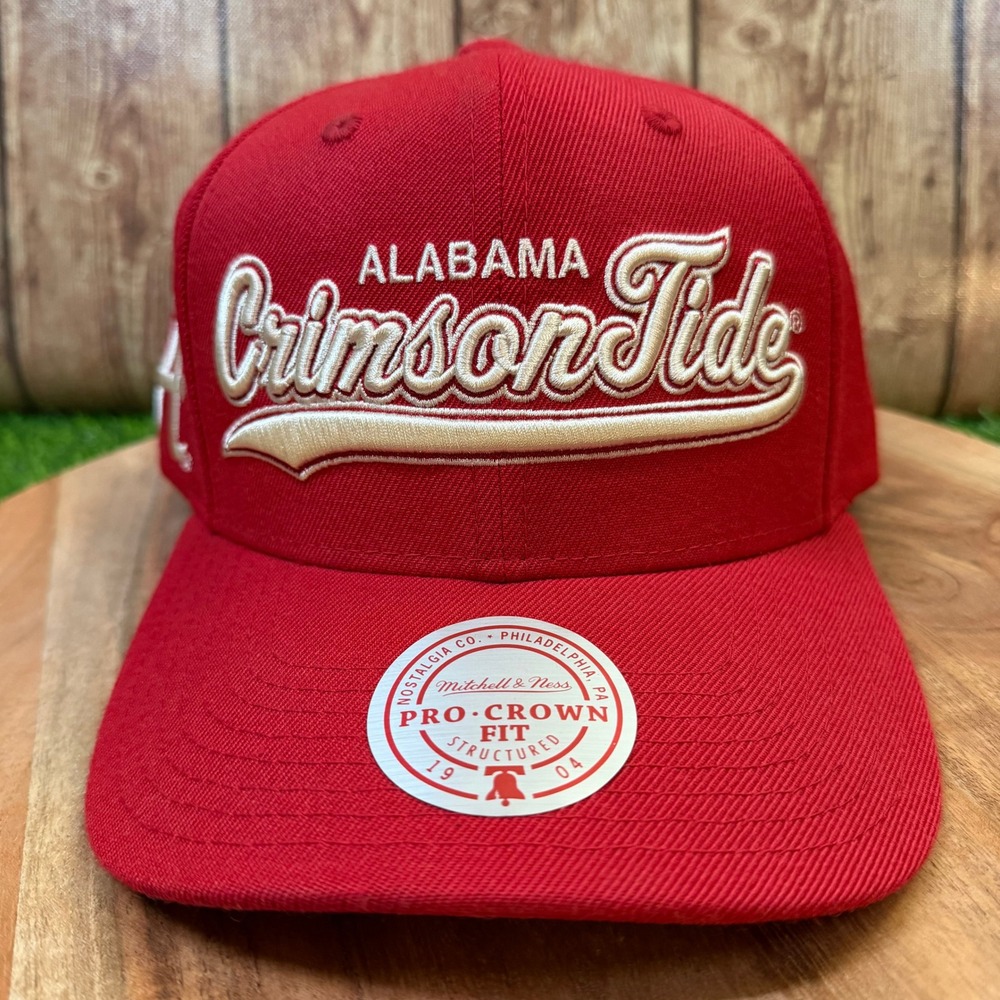 Mitchell & Ness NCAA Tailsweep Snapback Mens One Size Red Alabama Crimson Tide